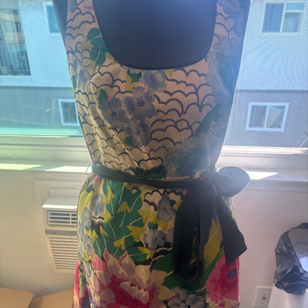 Anthropologie very rare 20th anniversary Japanese print dress